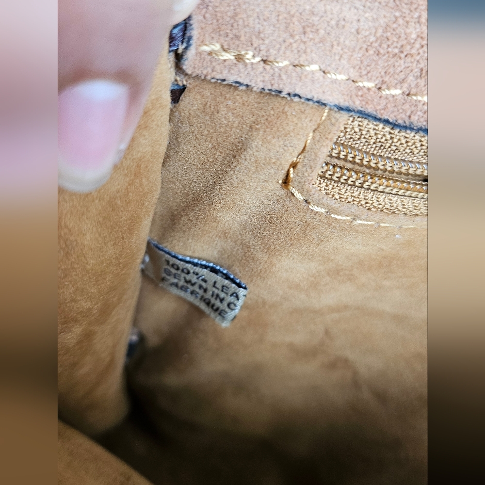 Patricia Nash Tooled Leather Sarola Crossbody Burnt Coral Bag Purse Western - Picture 11 of 12